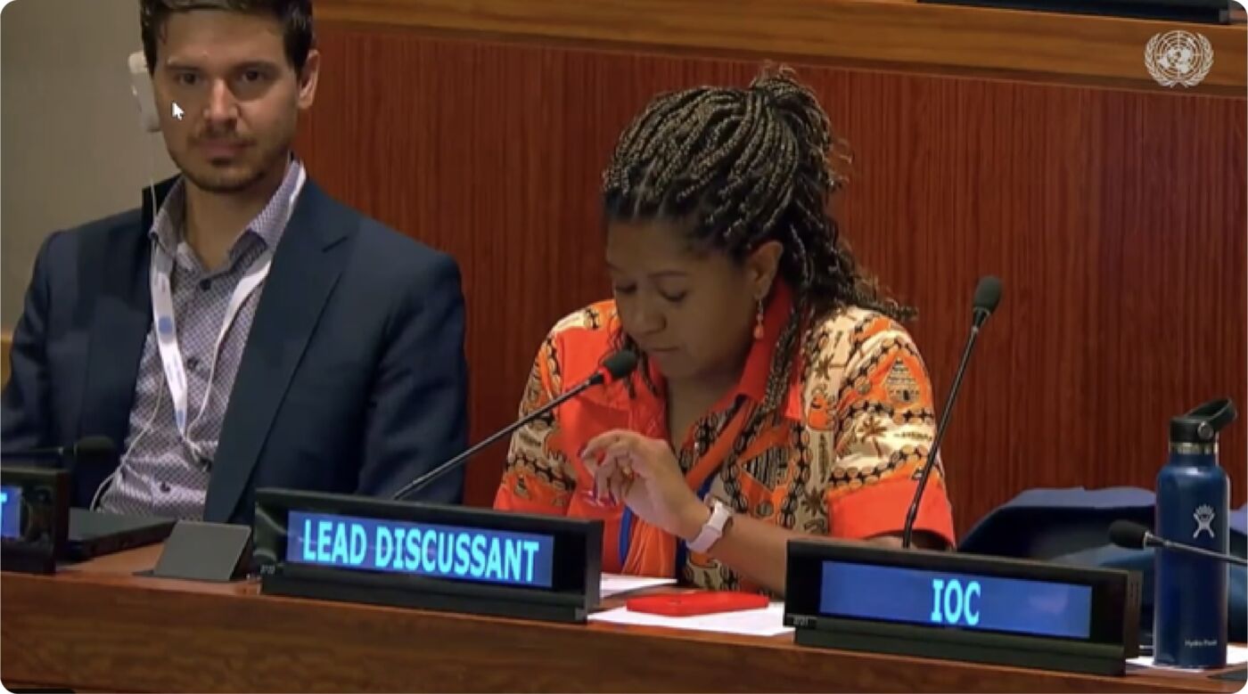 Vercilene Dias at HLPF