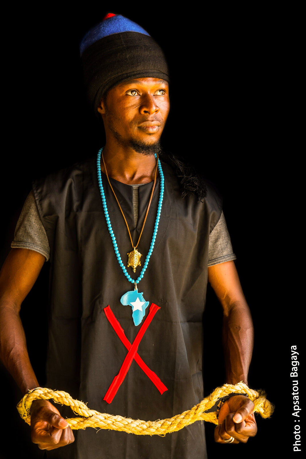 Yacouba Ibrahim Oumarou, activist, artist and TIP Rights Expert from Niger.
