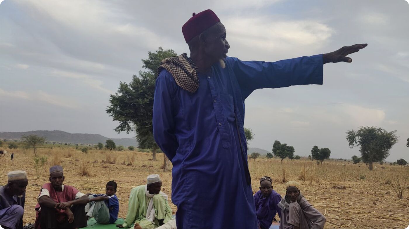 Mbororo community gathering in Cameroon