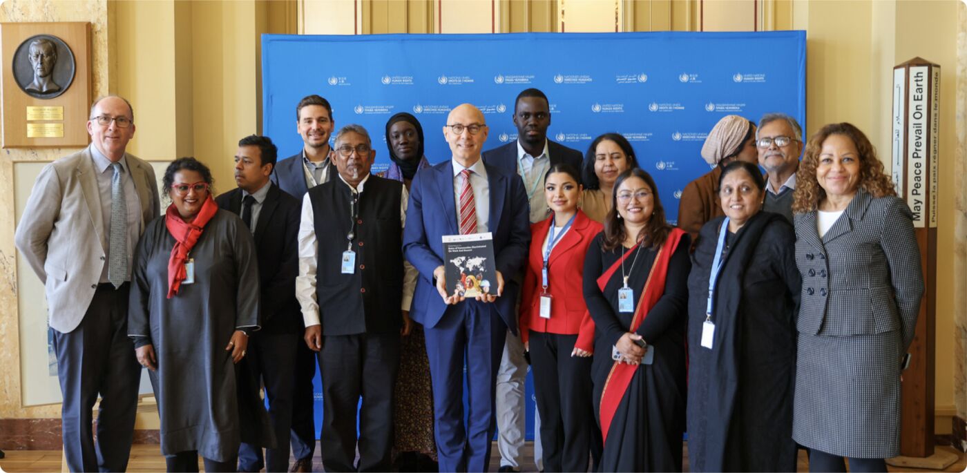 TIP-GFoD with UN High Commissioner Volker Türk